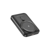 Батарея універсальна Choetech Magnetic Wireless 10000mAh 20W, PD, Qi-15W, USB-C In/Out, with holder, Black (B743-CCBK)