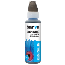 Чернила Barva Epson 106 100 мл, cyan, флакон OneKey 1K (E106-783-1K)