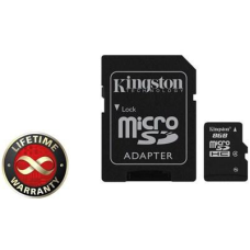Карта пам'яті Kingston 8Gb microSDHC class 4 ОЕМ (SDC4/8GB)