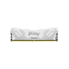 Модуль пам'яті для комп'ютера DDR5 32GB (2x16GB) 8000 MHz Renegade White Kingston Fury (ex.HyperX) (KF580C38RWK2-32)