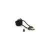 Дата кабель USB 2.0 to Lightning 2.0m 2A magnetic nylon black Pipo (18166)