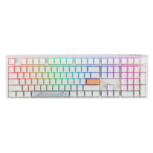 Клавіатура Ducky One 3 Cherry MX Brown RGB UA USB White (DKON2108ST-BUAPXPWWWSC1)