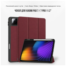 Чохол до планшета BeCover Flexible TPU Mate Xiaomi Pad 7 / 7 Pro 11.2" Red Wine (715619)