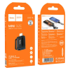 Перехідник UA31A Lightning M to USB F OTG Black HOCO (6942007628082)