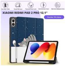 Чохол до планшета BeCover Flexible TPU Mate Xiaomi Redmi Pad 2 Pro 12.1" Good Night (715612)