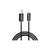 Дата кабель USB 2.0 AM to Lightning 2.0m 3A black XO (NB302-AI-2.black)