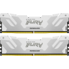 Модуль пам'яті для комп'ютера DDR5 48GB (2x24GB) 8000 MHz Renegade White/Silver Kingston Fury (ex.HyperX) (KF580C38RWK2-48)