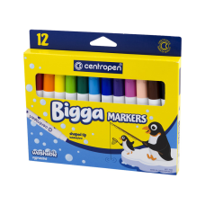 Фломастери Centropen Bigga, 12 шт (7650/12)