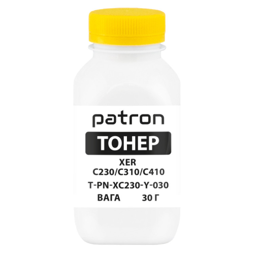 Тонер XER C230/C310/C410, 30 г, Yellow Patron (PN-XC230-Y-030)