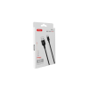 Дата кабель USB 2.0 AM to USB-C 1.0m braided black XO (XO-NB143C1-BK)