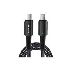 Дата кабель USB-C to Lightning 1.0m 20W black Essager (EXCTL-CG01)