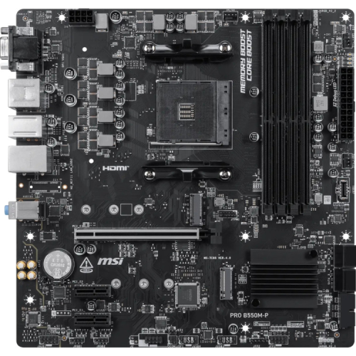 Материнська плата MSI PRO B550M-P