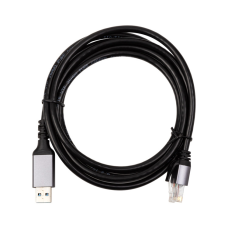 Дата кабель USB AM to RJ45 Ethernet 2.0m CAT6 UTP PowerPlant (CA914982)