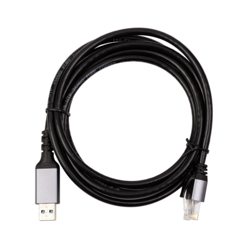 Дата кабель USB AM to RJ45 Ethernet 2.0m CAT6 UTP PowerPlant (CA914982)
