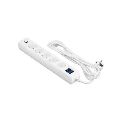 Сетевой удлинитель 2E 2E-SP515M3USBWH