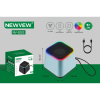 Акустична система NEWVEW NV-9203 RGB/BT/USB/TF/FM Blue (NWVW-NV-9203-BL)