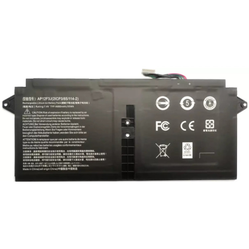 Аккумулятор для ноутбука Acer AP12F3J Aspire S7-391, 4680mAh (35Wh), 4cell, 7.4V, Li-Pol AlSoft (A71118)