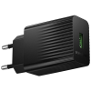 Зарядний пристрій BOROFONE BAS72A USB QC3.0 18W black (6941991122637)