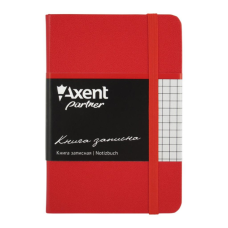 Канцелярская книга Axent Partner, 95*140, 96sheets, square, red (8301-03-А)