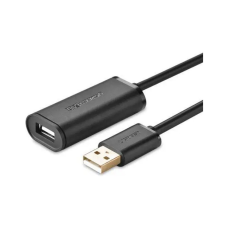 Дата кабель USB 2.0 AM to AF 15.0m Active black Ugreen (10323)