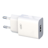 Зарядний пристрій XO L99 USB 12W + cable USB to Lightning white (L99-L-WH)