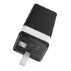 Батарея универсальная HOCO 40000mAh Powermaster PD/20W, QC/22.5W, Lamp, Black (J86 / 714737)