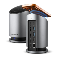 Концентратор AXAGON USB-C 9-in-1 wireless 15W PD100W 0.6m (HMC-WL9)