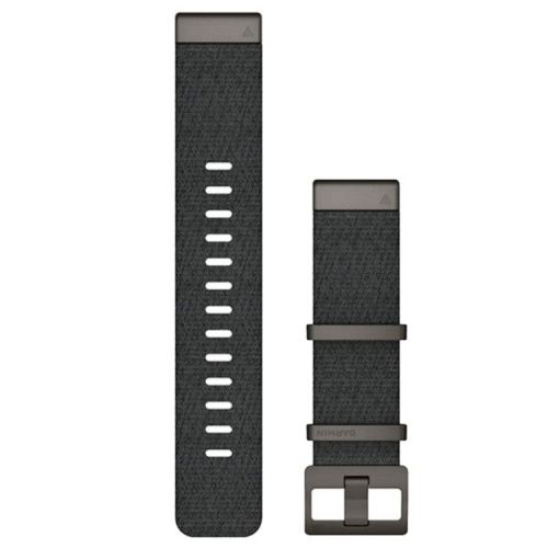 Ремешок для смарт-часов Garmin MARQ, QuickFit 22m, Jacquard Weave Nylon Strap, Black (010-12738-21)