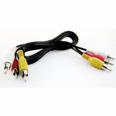 Кабель мультимедійний 3RCA to 3RCA 5.0m Atcom (10713)