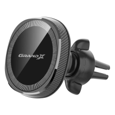 Універсальний автотримач Grand-X MT-15W MagSafe з зарядкою 15W (кріплення на дефлектор) (MT-15W)