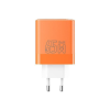 Зарядний пристрій Proda AZEADA Seagulls AZ-19 GaN5 65W USB-A (QC4.0) USB-C (PD3.0) orange (AZ-19-OR)