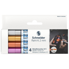 Набор маркеров Schneider металлик Paint-It 2,0 мм 4 шт (ML01111501)