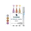 Набор маркеров Schneider металлик Paint-It 2,0 мм 4 шт (ML01111501)