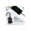 Дата кабель USB-C to USB-C 1.0m Promate (xcord-cc.black)