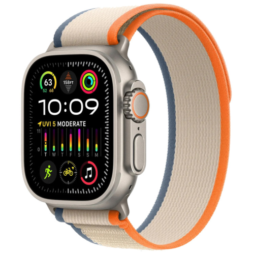 Ремешок для смарт-часов Armorstandart Trail Loop для Apple Watch 49/46/45/44/42 (Series 1-3) Orange Beige (ARM74231)