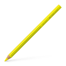 Маркер Faber-Castell олівець текстовиділювач Jumbo Grip Neon, колір жовтий (21329)