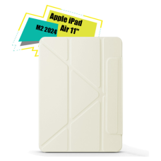 Чохол до планшета BeCover Ultra Slim Origami Magnetic Apple iPad Air 11" M2 2024 Beige (712957)