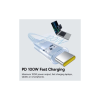 Дата кабель USB-C to USB-C 1.0m 100W blue Baseus (1167203)