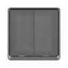 Розумний вимикач EMOS H5015 2 buttons ZigBee 3.0 Black (H5015)