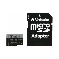 Карта пам'яті Verbatim 256GB microSDXC class 10 UHS-III PRO (47045)
