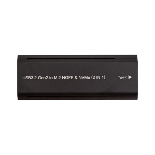 Кишеня зовнішня PowerPlant SSD M.2 PCIe NGFF/NVMe USB3.2, 20Gbps, RGB (HC380527)