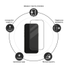 Скло захисне Drobak Apple iPhone 16e Black (383877)
