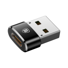 Перехідник USB 2.0 AF to USB-C black Baseus (CAAOTG-01)
