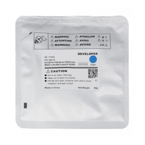 Девелопер Kyocera Ecosys P5021, DV-5230C 94г, cyan, 302R793060 CET (CET171034)