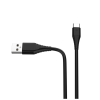 Зарядний пристрій ColorWay 1USB Quick Charge 3.0 (18W) black + cable Type C (CW-CHS013QCC-BK)