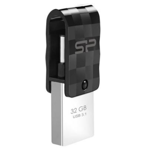 USB флеш накопитель Silicon Power 32GB Mobile C31 USB 3.1 / USB Type-C (SP032GBUC3C31V1K)