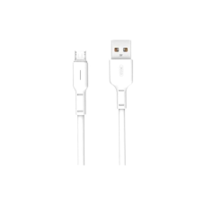 Дата кабель USB 2.0 AM to Micro 5P 1.0m 3A NB112 white XO (6920680863730)