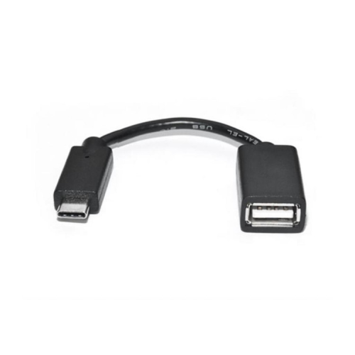 Перехідник OTG USB 2.0 AF to USB-C 0.1m REAL-EL (EL123500030)