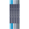 Художній маркер Faber-Castell набір двосторонніх Goldfaber Gofa Sketch Markers Product Design, 6 кольорів (32544)
