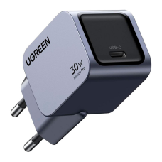 Зарядний пристрій Ugreen USB-C PD30W GaN X703 gray (35006)